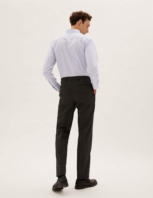 Regular Fit Pure Cotton Checked Shirt