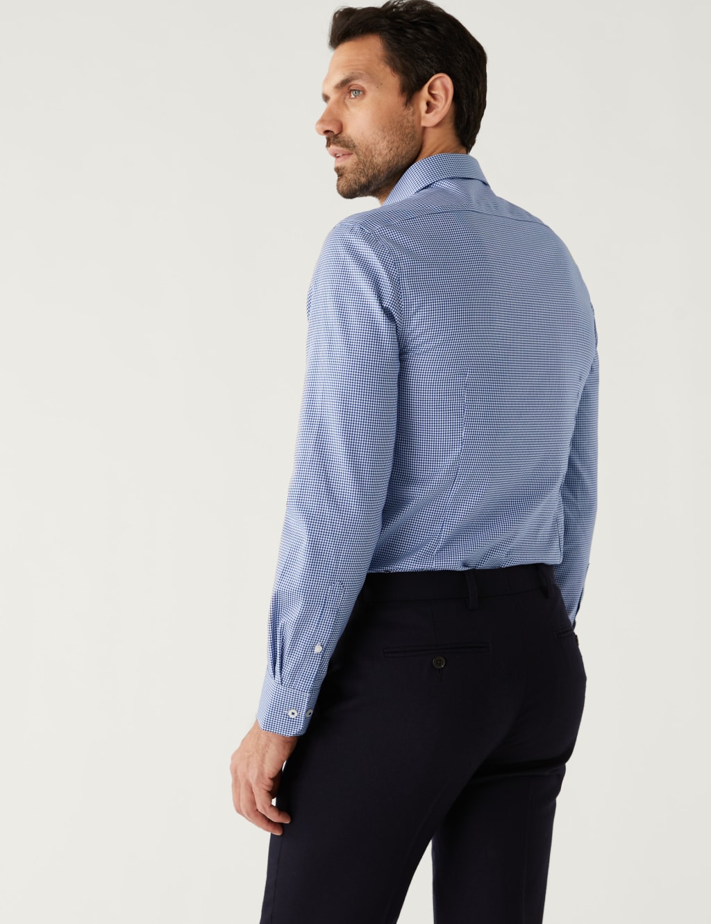 Slim Fit Non Iron Pure Cotton Shirt image 5