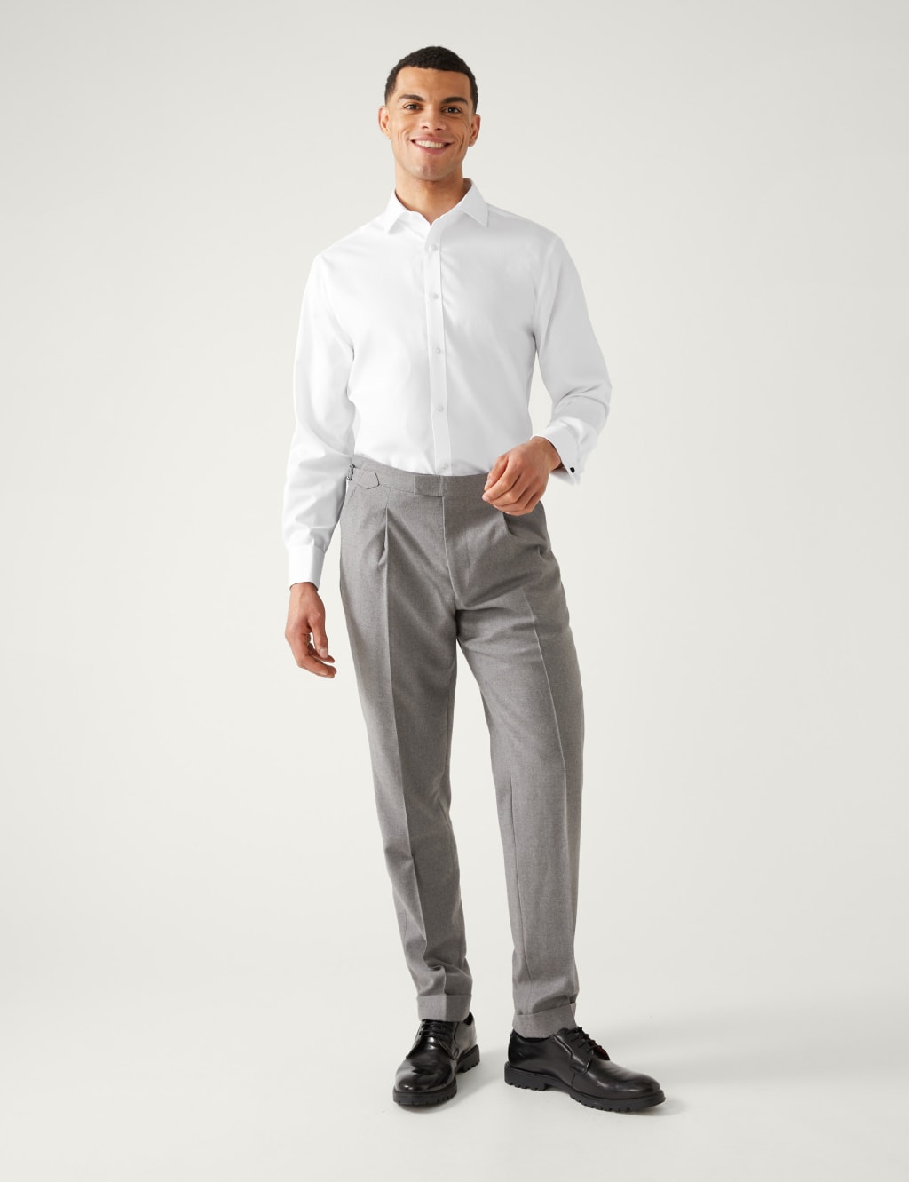 Regular Fit Non Iron Pure Cotton Shirt image 2