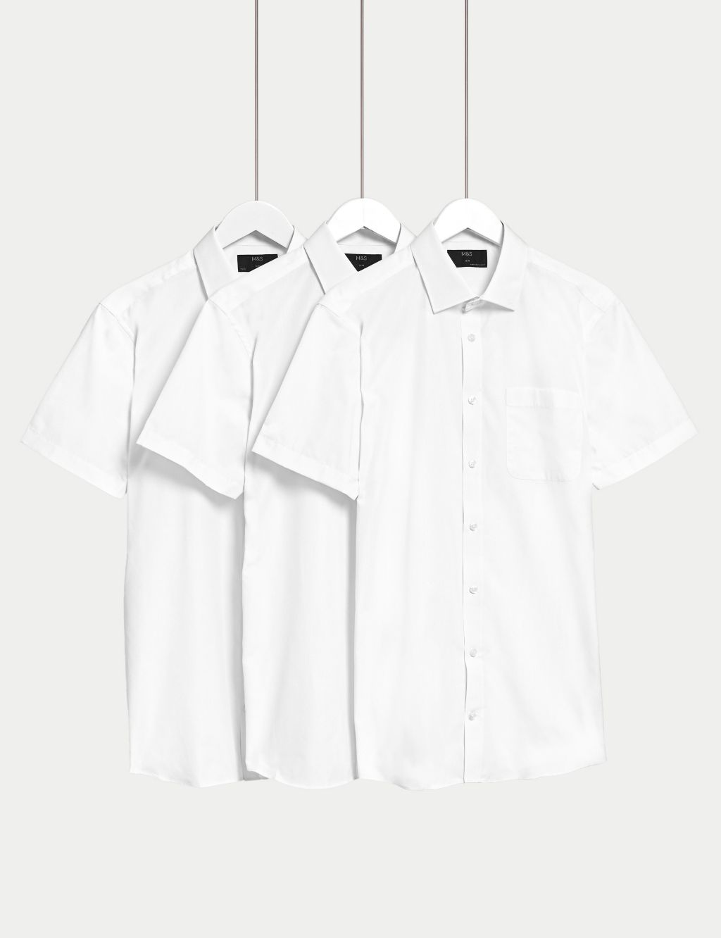 3pk Slim Fit Short Sleeve Shirts image 1
