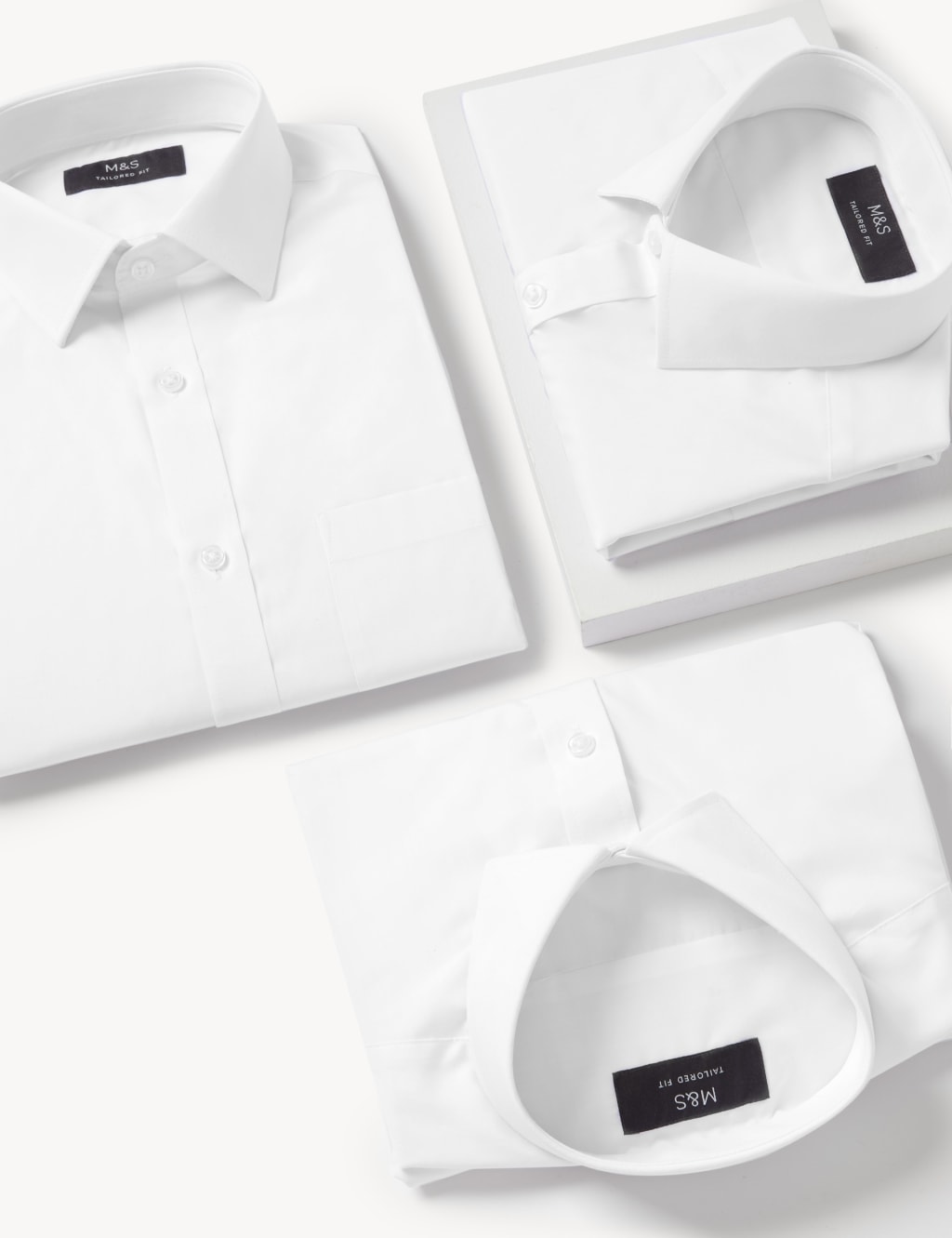 3pk Tailored Fit Short Sleeve Shirts image 1