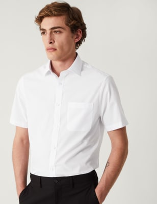 m and s dress shirt