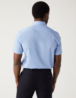 tailored fit short sleeve shirts
