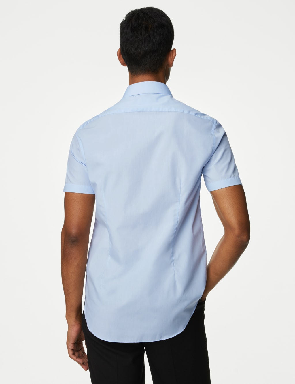 3pk Slim Fit Easy Iron Cotton Blend Shirts image 5