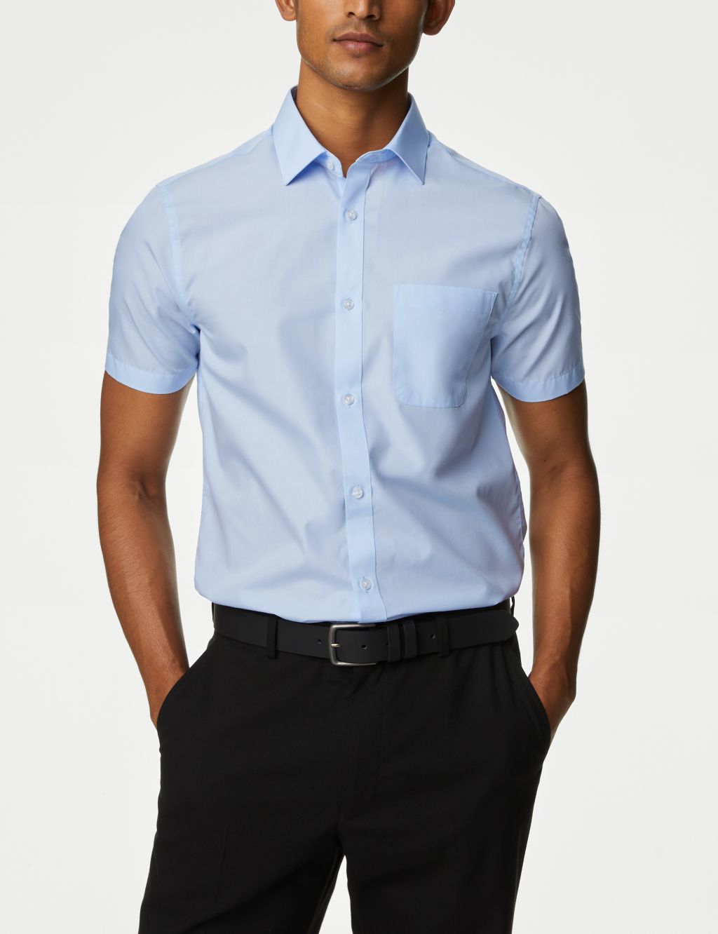 Multi Buttonholes Short-Sleeved Pyjama Shirt - Men - Ready-to-Wear