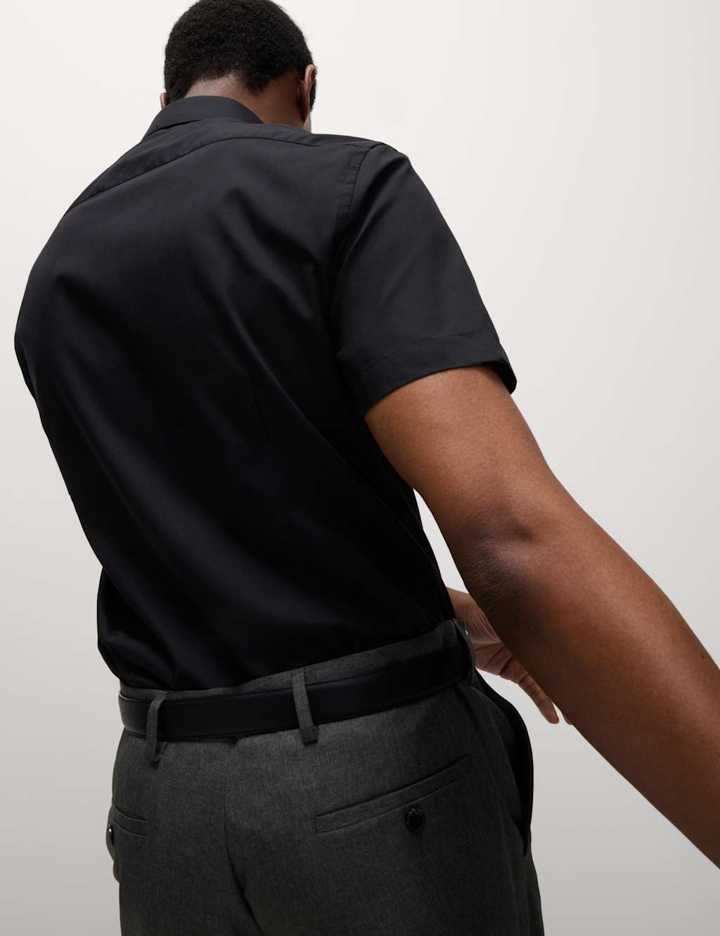 3pk Slim Fit Easy Iron Short Sleeve Shirts image 3