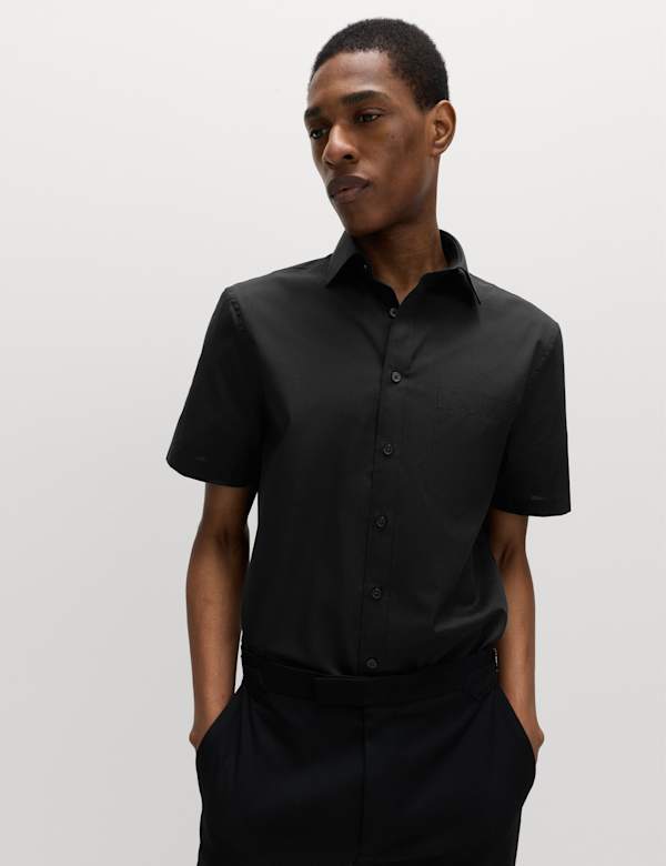 3 Pack Regular Fit Short Sleeve Shirts