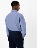 Tailored Fit Checked Easy Iron Shirt