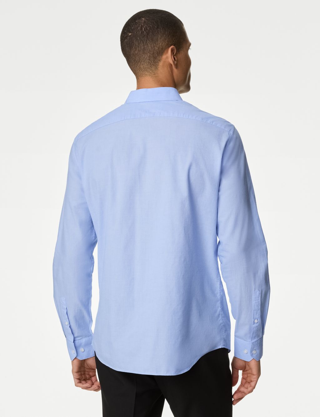 Regular Fit Pure Cotton Textured Shirt image 3