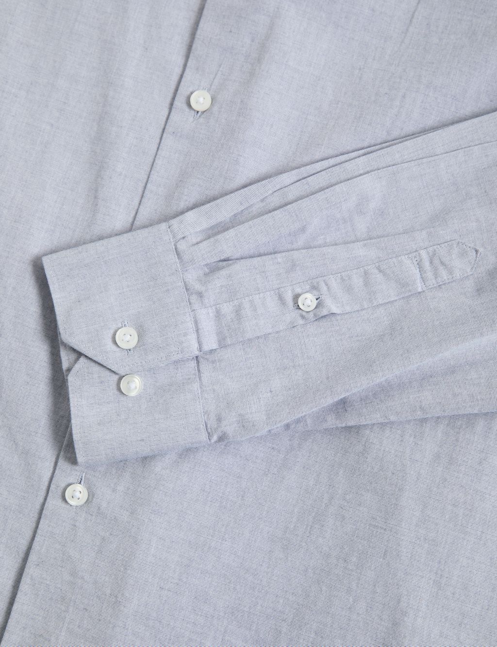 Regular Fit Pure Cotton Textured Shirt image 6