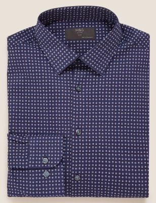 marks and spencer short sleeve formal shirts