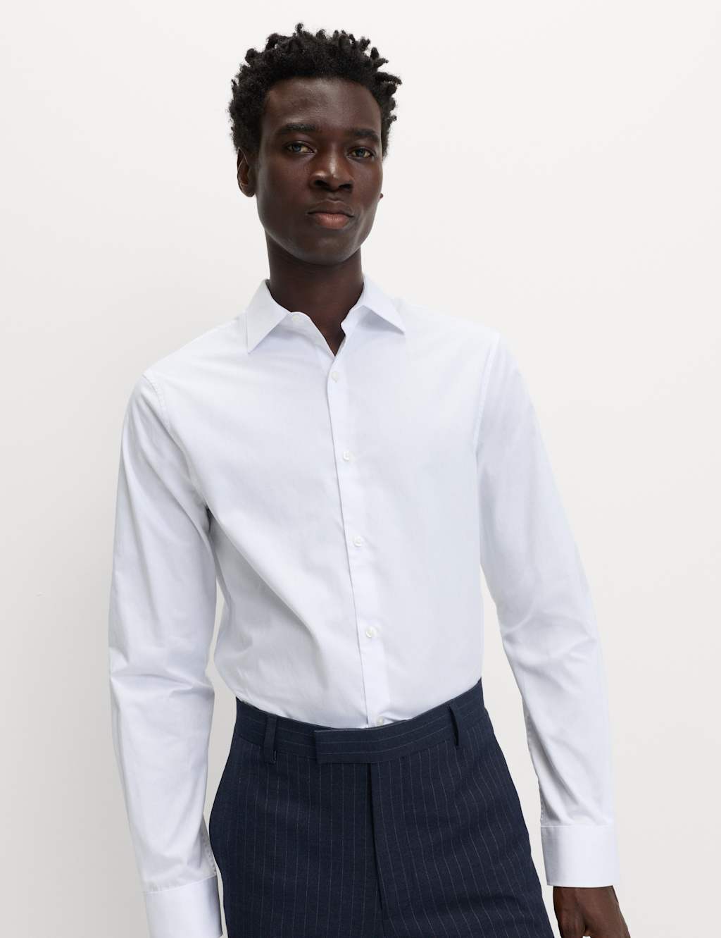 Regular Fit Easy Iron Pure Cotton Shirt image 1