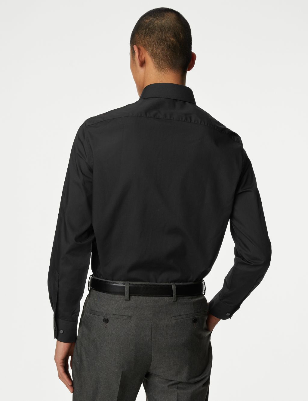 3pk Tailored Fit Long Sleeve Shirts image 4