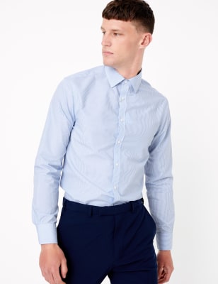 marks and spencer short sleeve formal shirts