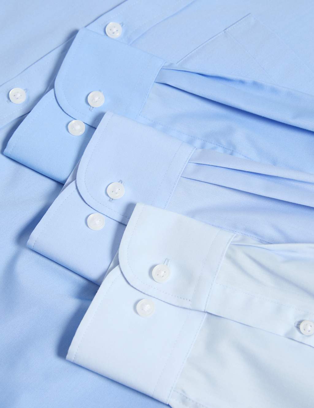 3pk Tailored Fit Long Sleeve Shirts image 2