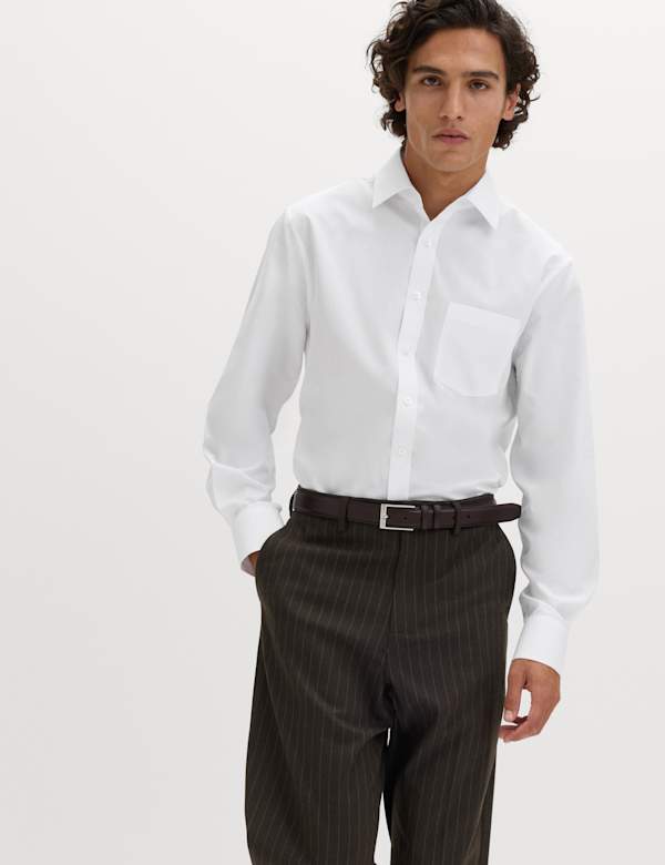 3 Pack Regular Fit Long Sleeve Shirts