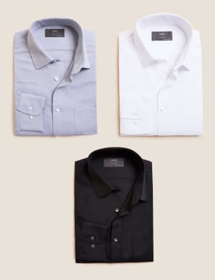 m&s dress shirt