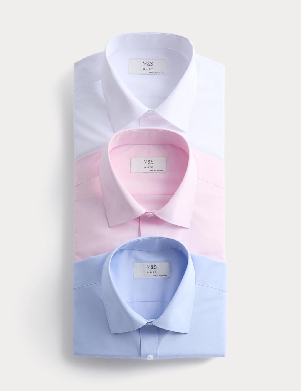 Men's Slim Fit Formal Shirts M&S