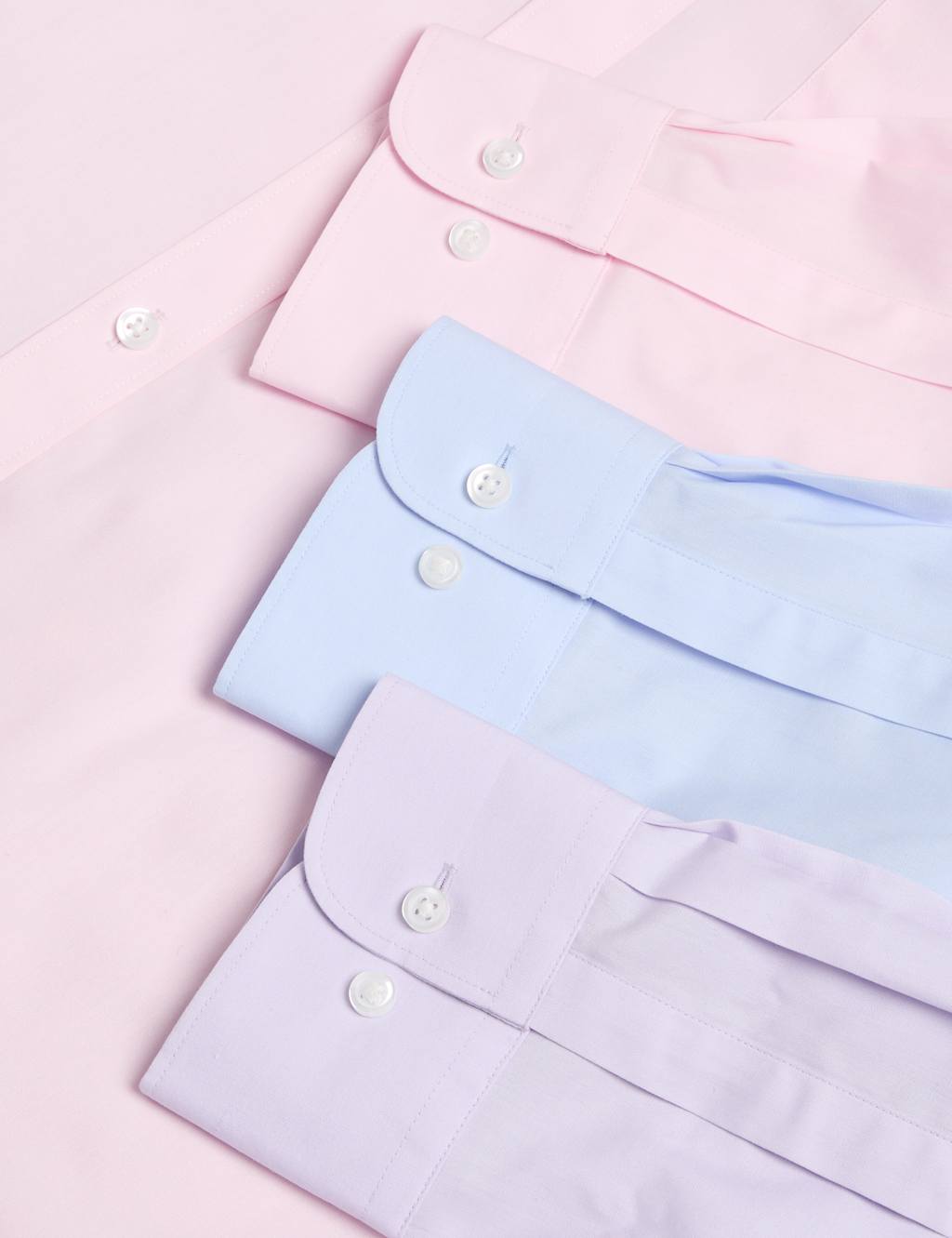 3pk Regular Fit Easy Iron Long Sleeve Shirts image 2