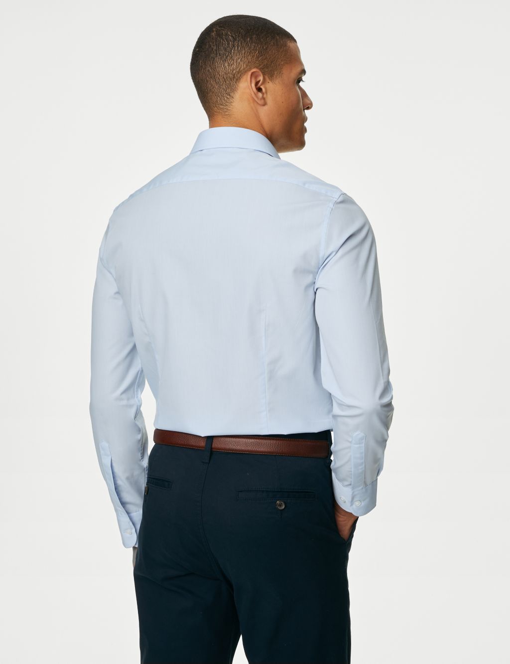 3pk Slim Fit Cotton Blend Long Sleeve Shirts image 7