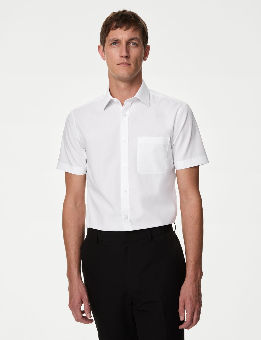 5pk Slim Fit Short Sleeve Shirts image 3