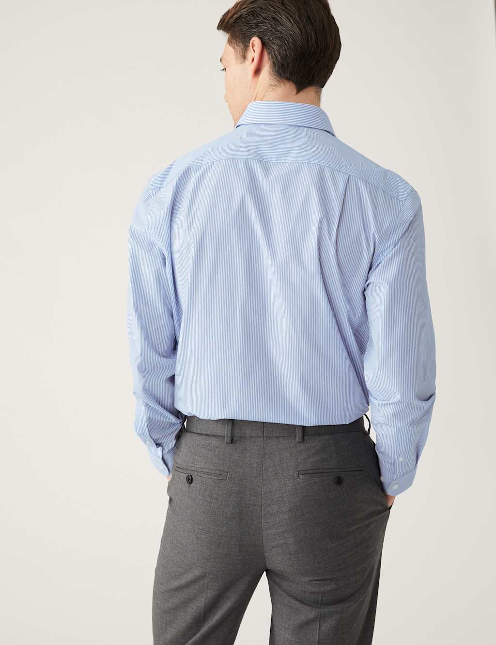 2pk Regular Fit Striped Long Sleeve Shirts image 3