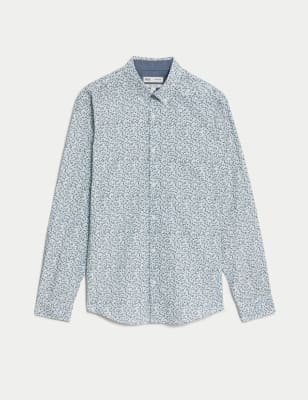 Slim Fit Non Iron Pure Cotton Shirt