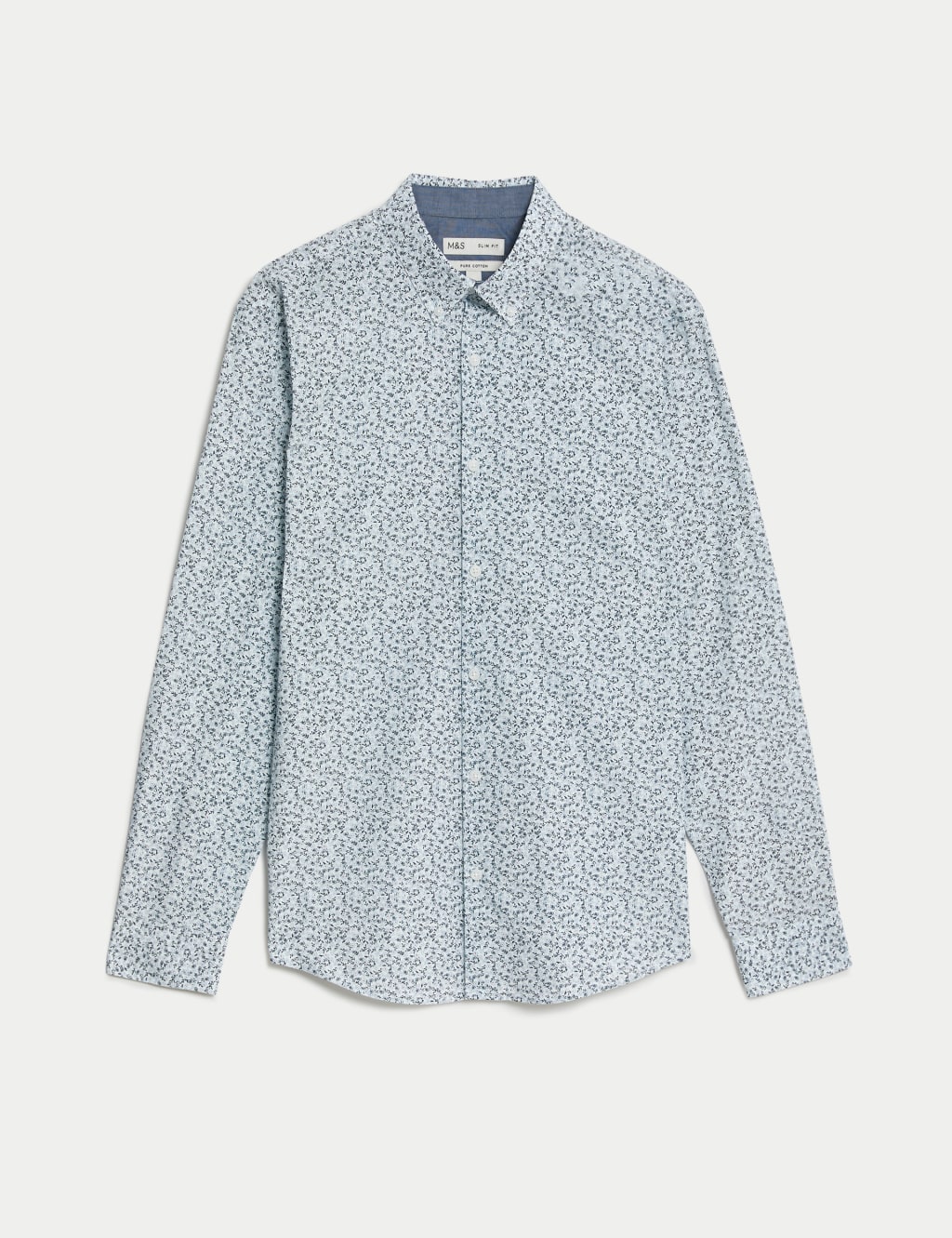 Slim Fit Non Iron Pure Cotton Shirt image 2
