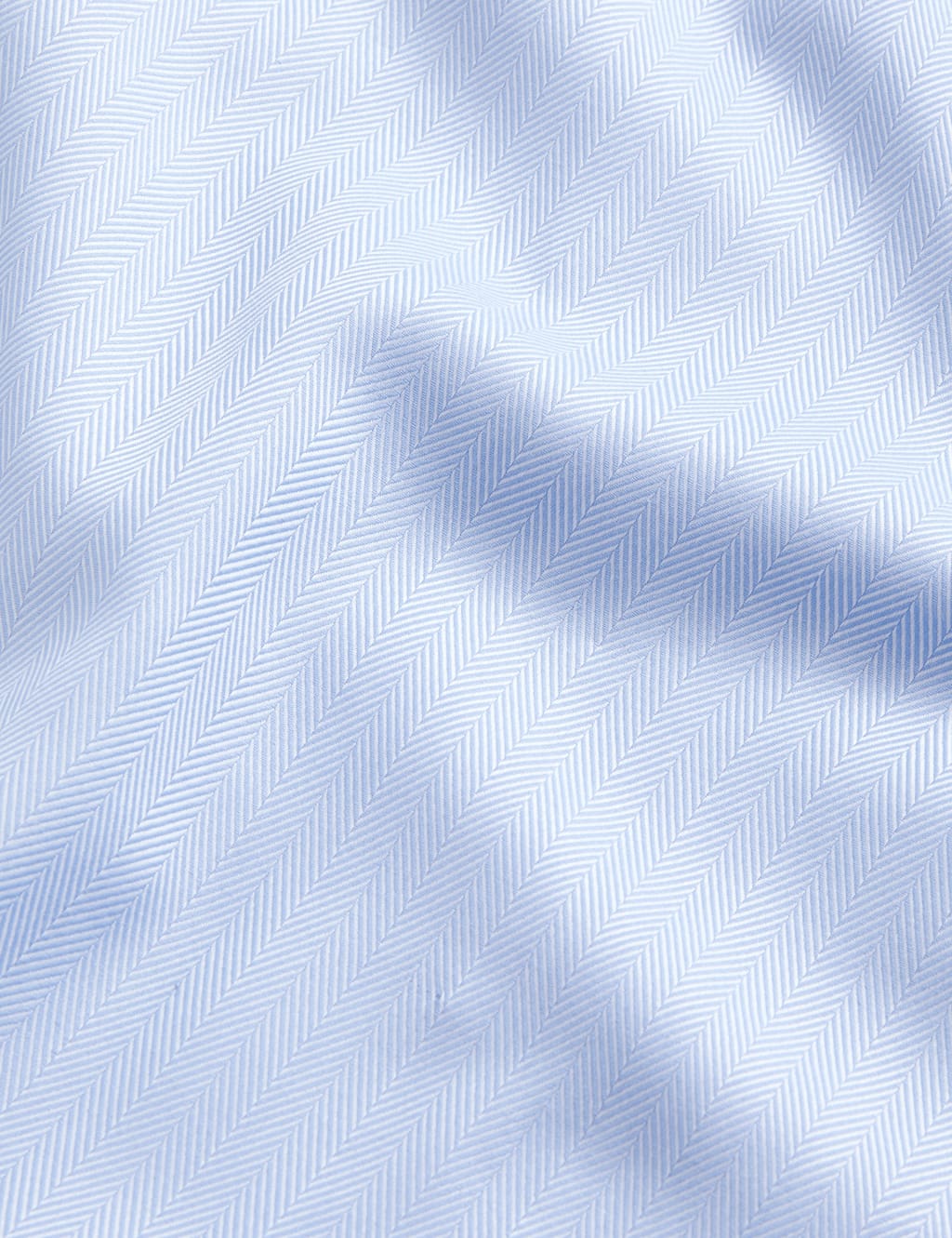 Regular Fit Pure Cotton Herringbone Shirt image 5