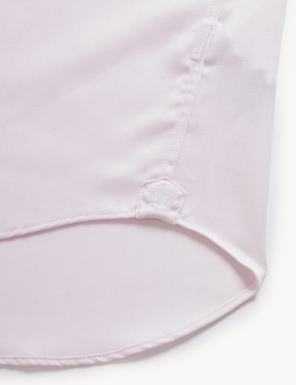 Pink Cotton Short Sleeves Shirts For Men-Mmh025