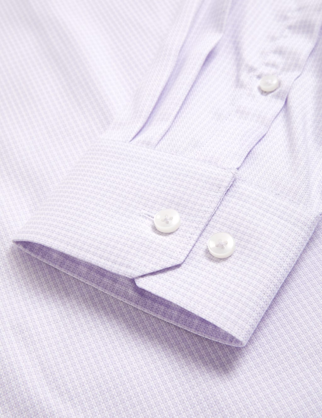 Tailored Fit Pure Cotton Puppytooth Shirt image 7