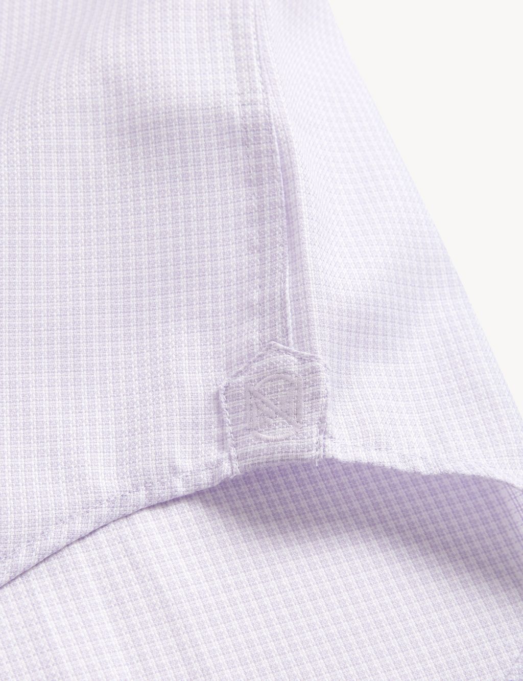 Tailored Fit Pure Cotton Puppytooth Shirt image 8