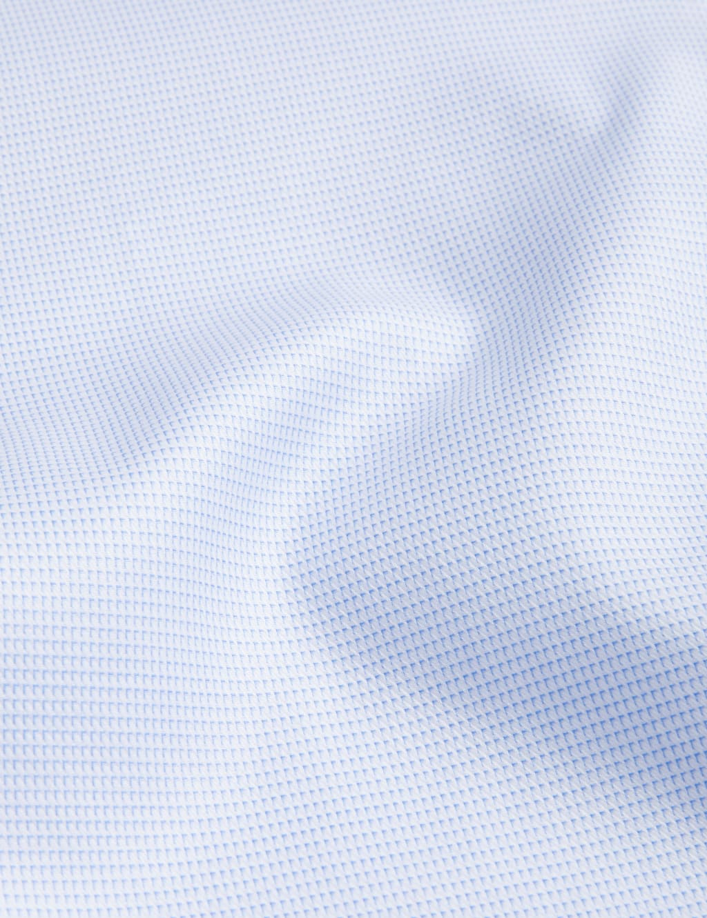 Tailored Fit Pure Cotton Textured Shirt image 5