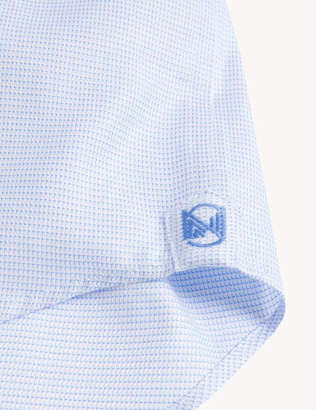 Regular Fit Pure Cotton Textured Shirt image 8