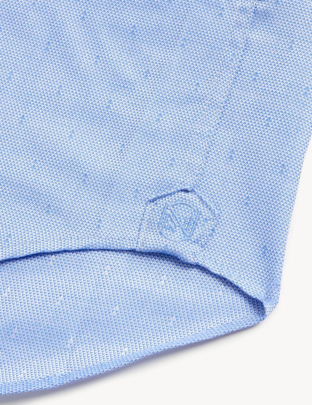 Regular Fit Pure Cotton Textured Shirt image 9