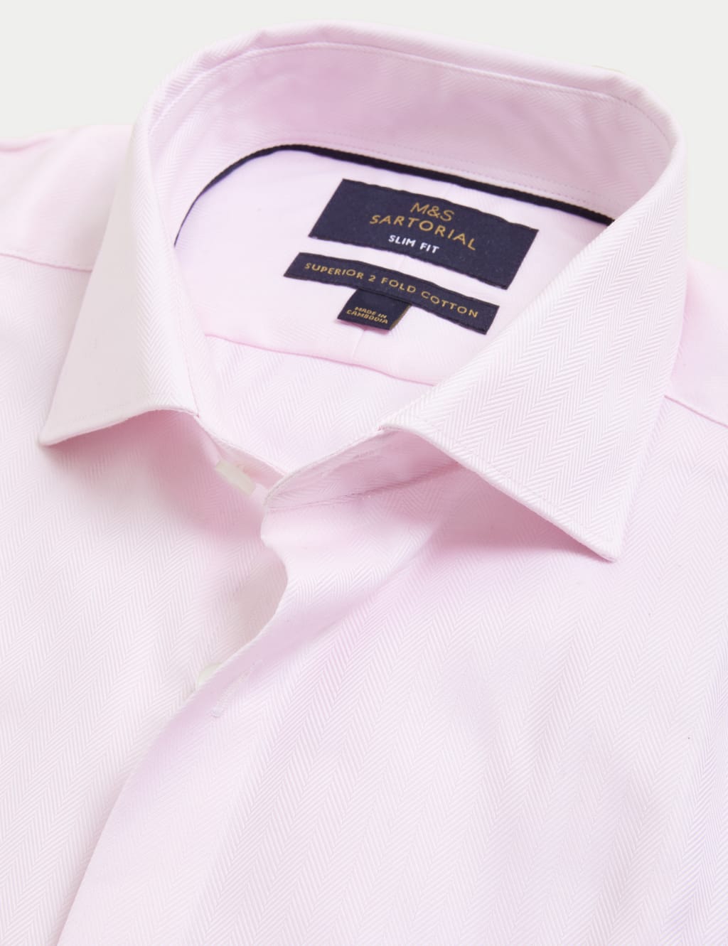Men's Pink Shirts M&S