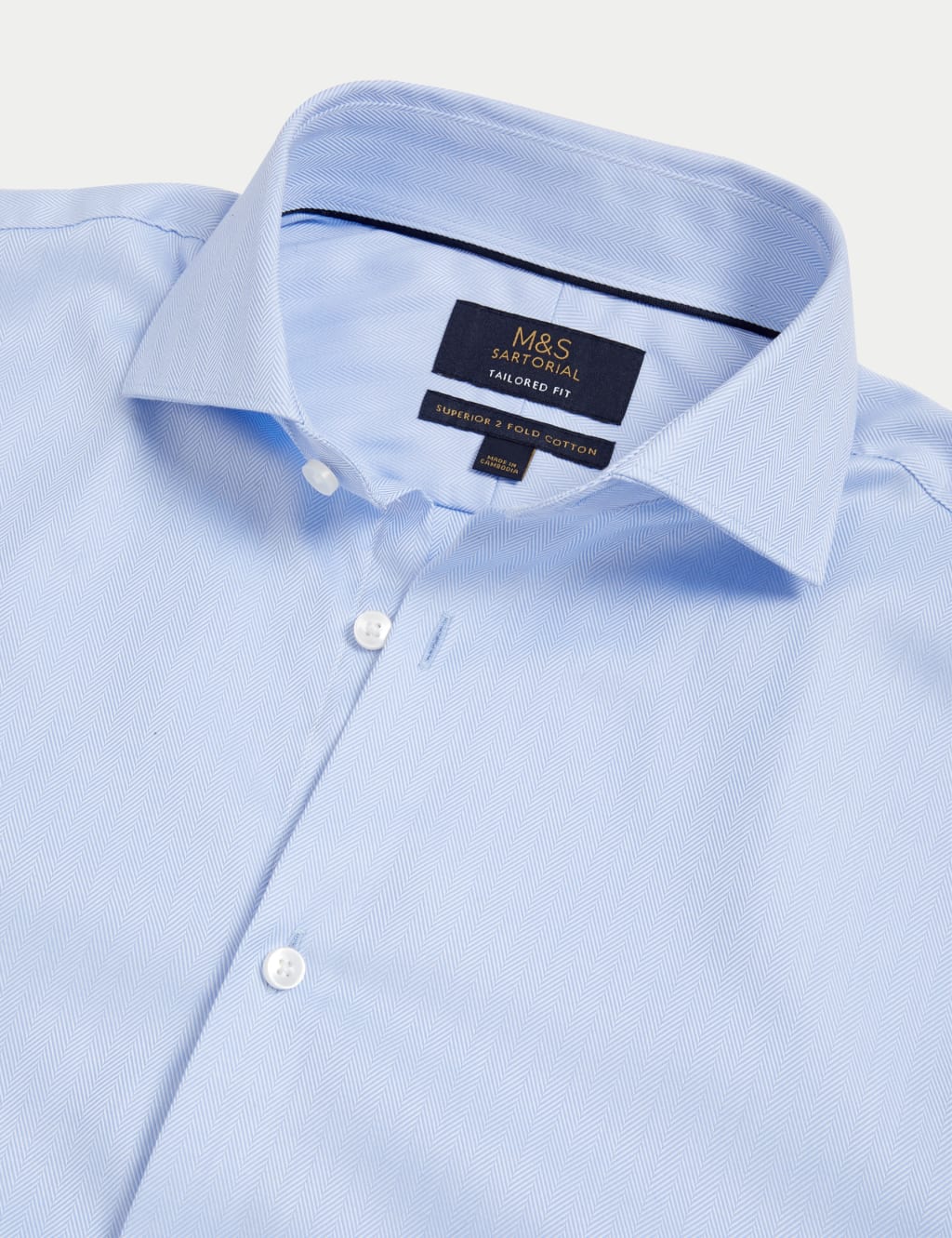 Men's Double Cuff Formal Shirts M&S