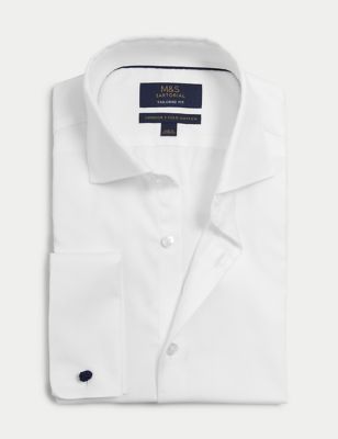 Tailored Fit White Shirts