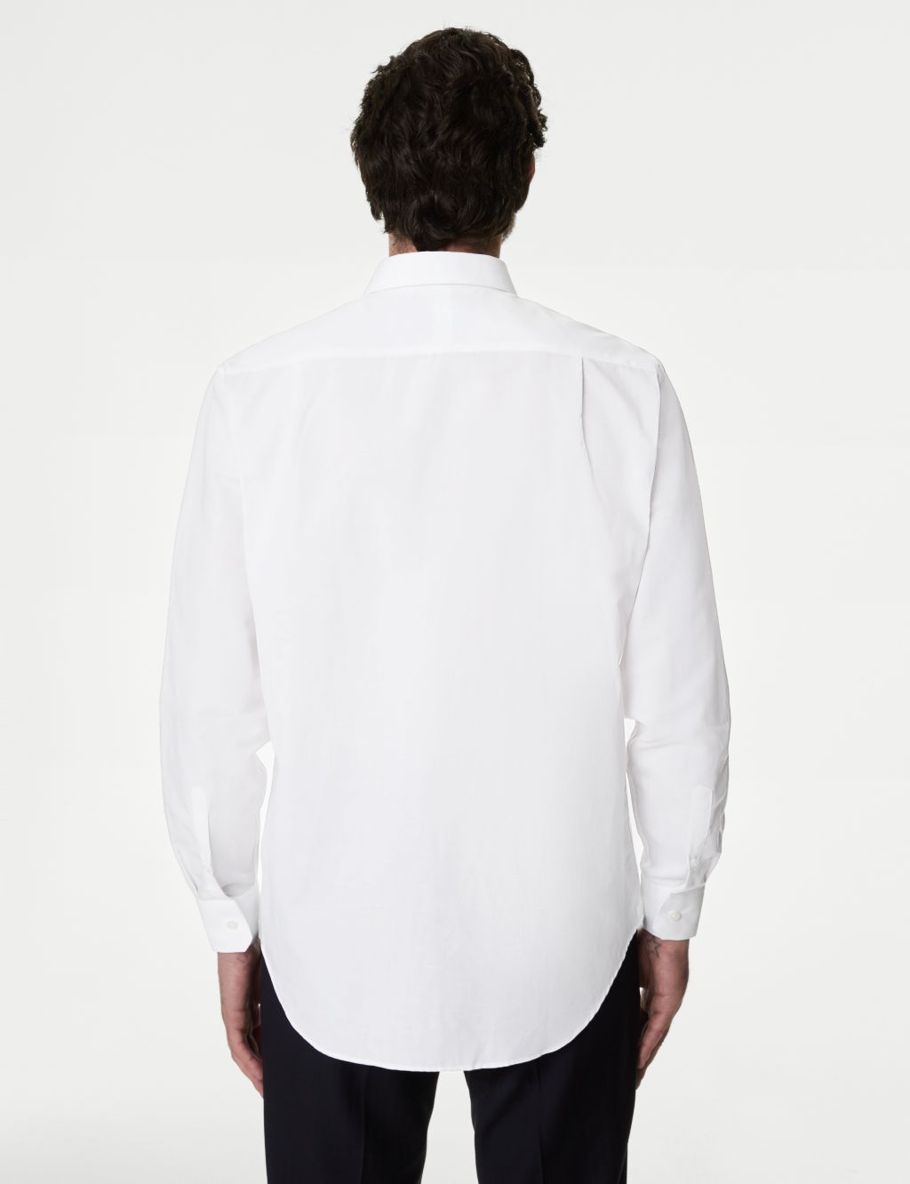 Regular Fit Linen Blend Weave Shirt image 4