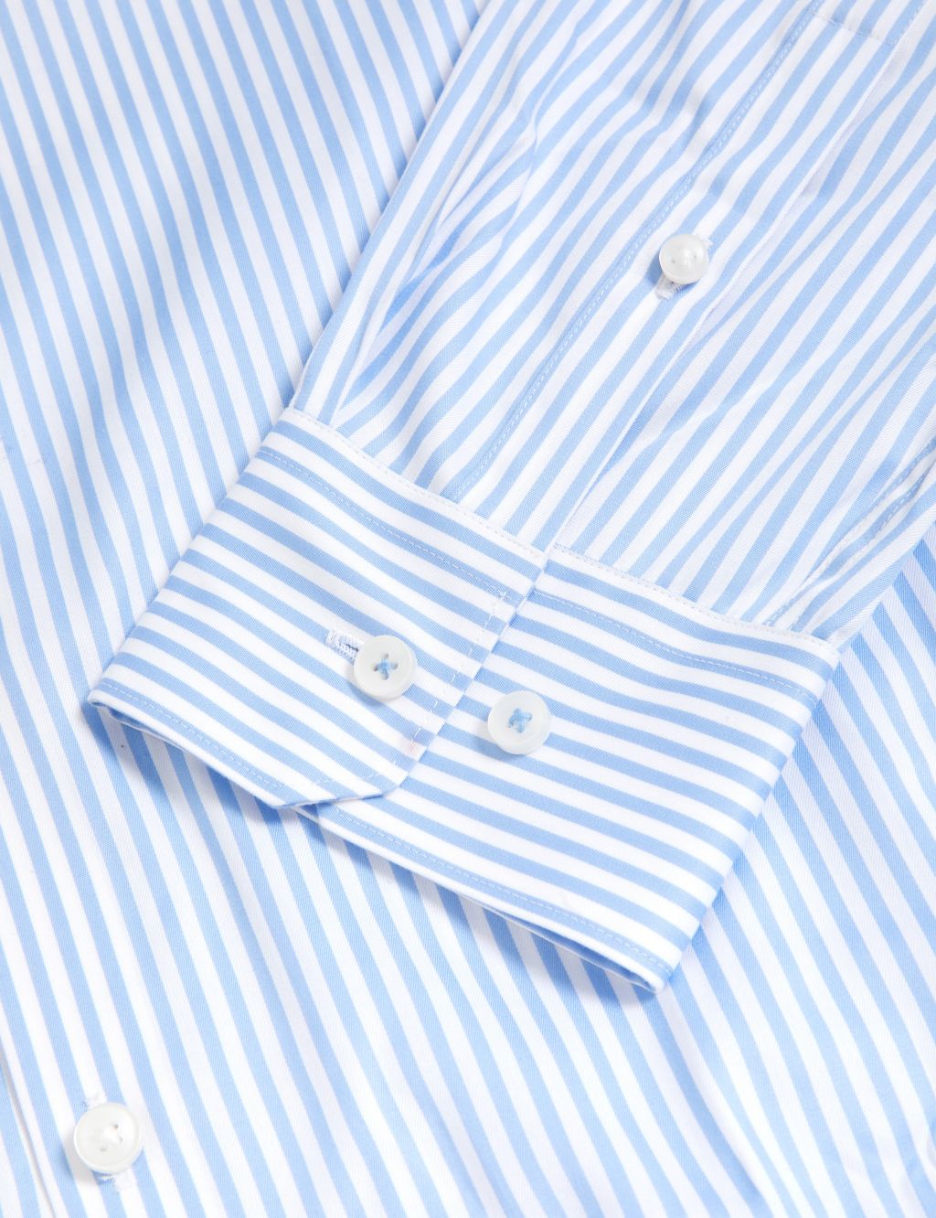 Regular Fit Pure Cotton Striped Shirt image 6