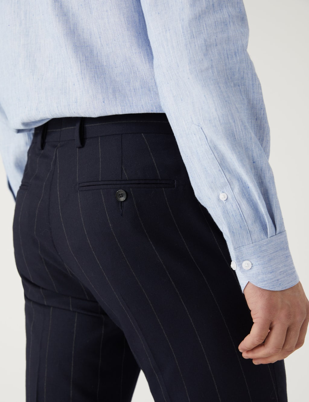 Tailored Fit Italian Linen Miracle™ Shirt image 3