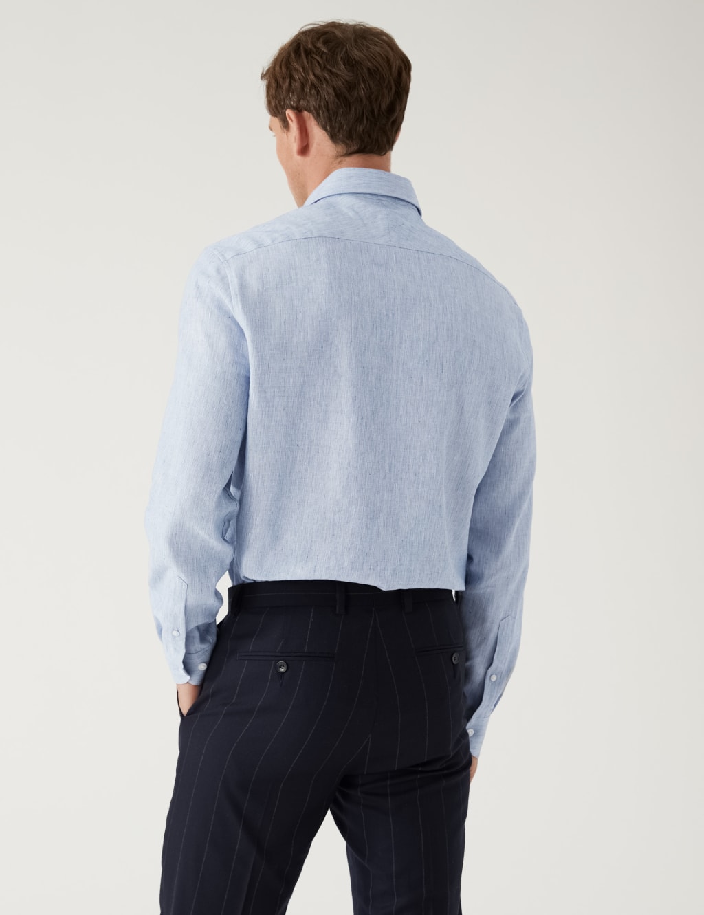 Tailored Fit Italian Linen Miracle™ Shirt image 4