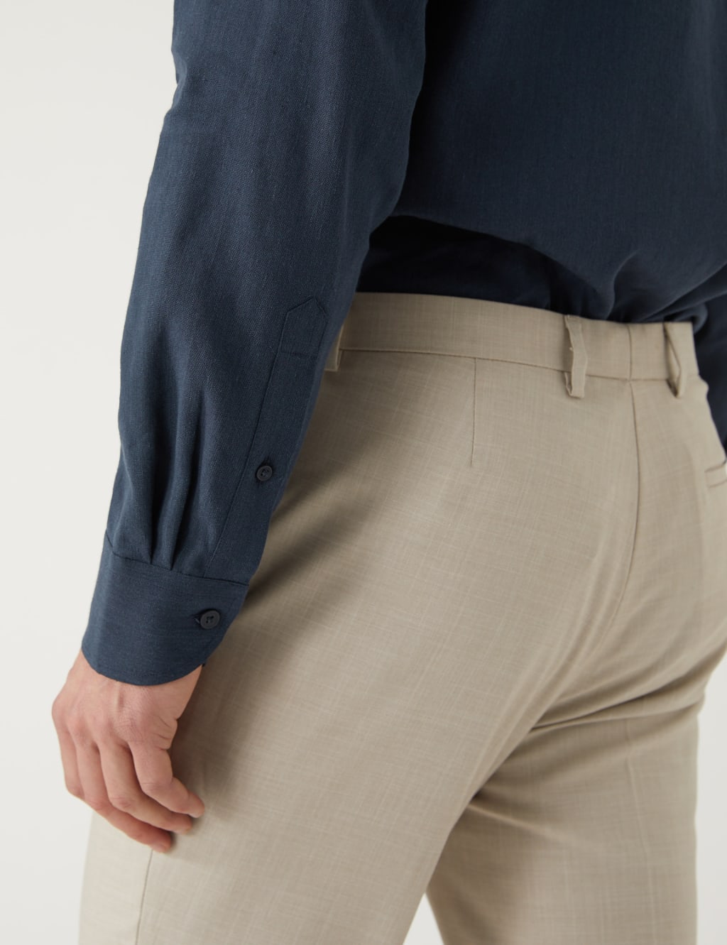 Tailored Fit Italian Linen Miracle™ Shirt image 3