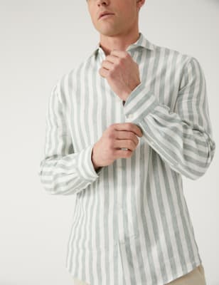 Tailored Fit Italian Linen Miracle™ Shirt