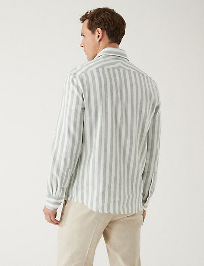 Tailored Fit Italian Linen Miracle™ Shirt