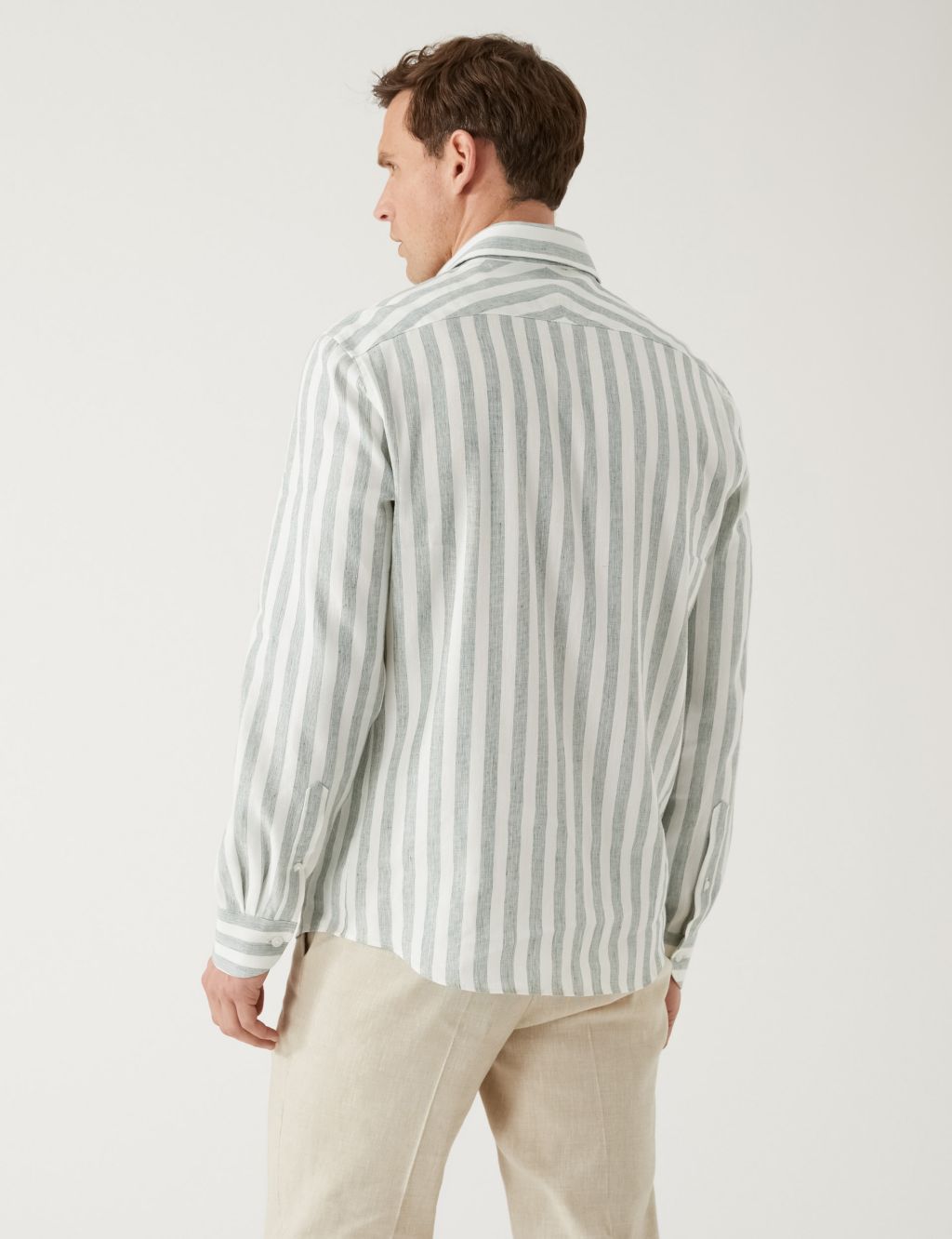 Tailored Fit Italian Linen Miracle™ Shirt image 4