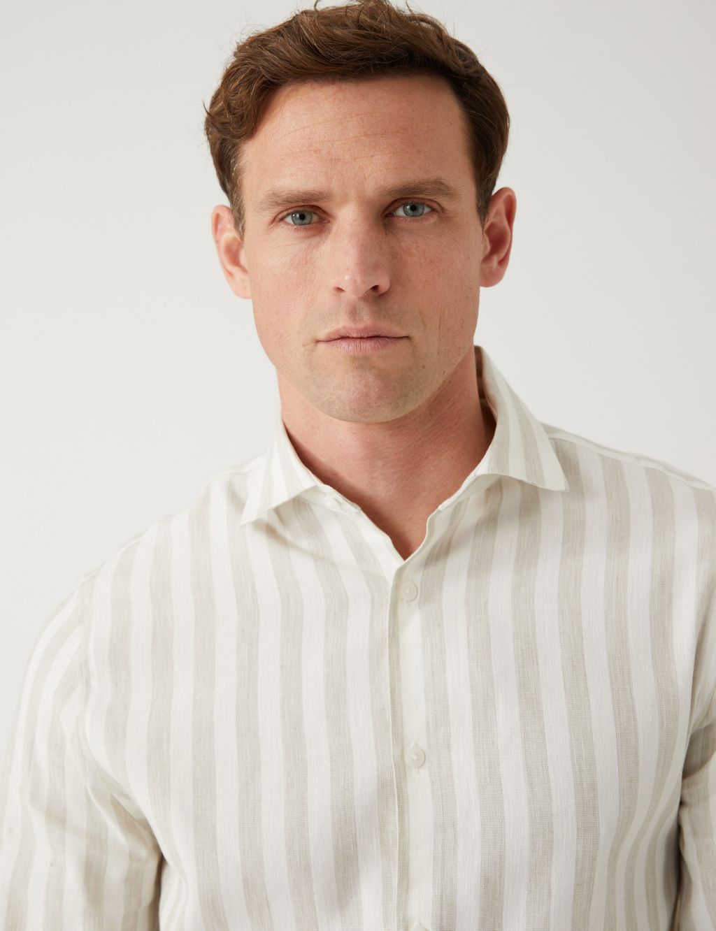 Tailored Fit Italian Linen Miracle™ Shirt image 3