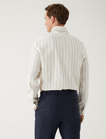 Tailored Fit Italian Linen Miracle™ Shirt