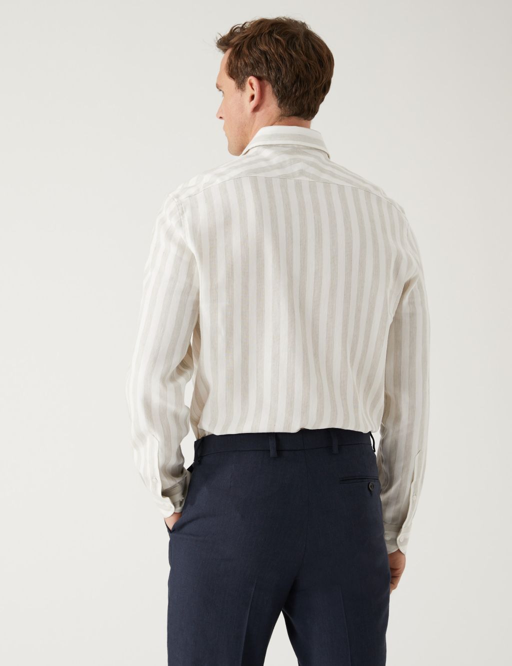 Tailored Fit Italian Linen Miracle™ Shirt image 5