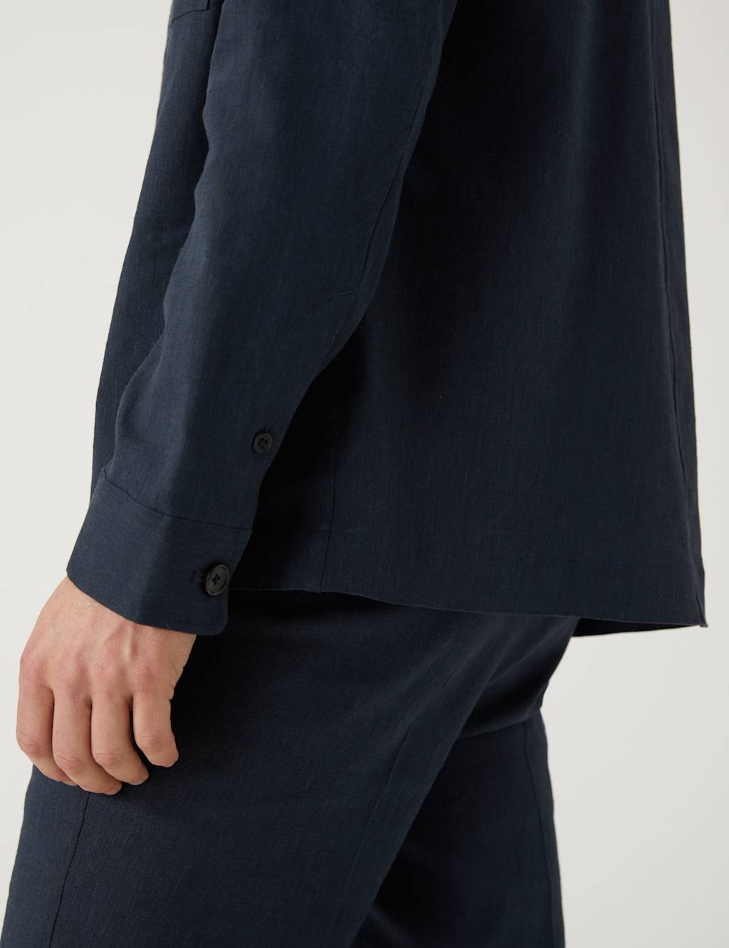 Regular Fit Italian Linen Miracle™ Overshirt image 2